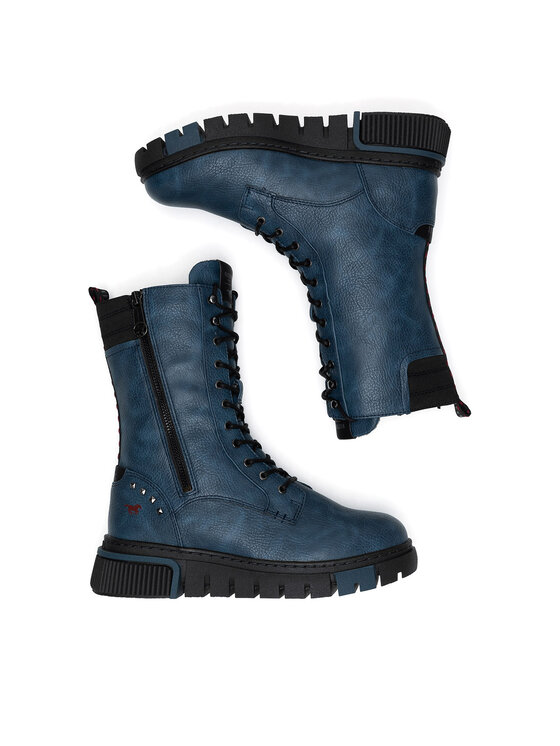 Mustang Mustang Stiefeletten 1502-503 Dunkelblau