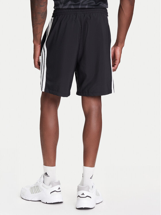 adidas adidas Szorty sportowe Essential 3-Stripes Chelsea JE6436 Czarny Regular Fit