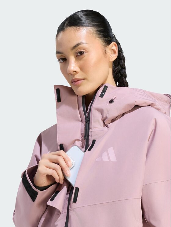 adidas adidas Kurtka narciarska 170222 Czerwony ciemny Regular Fit