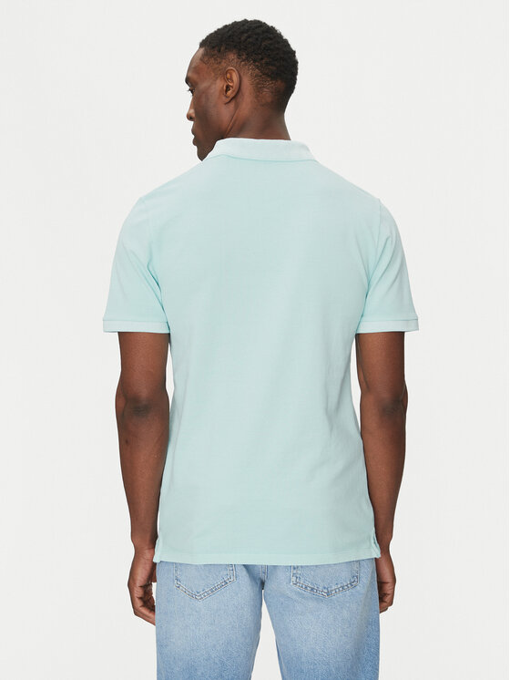 Guess Guess Polokošeľa F5GP00 K9WF1 Modrá Regular Fit