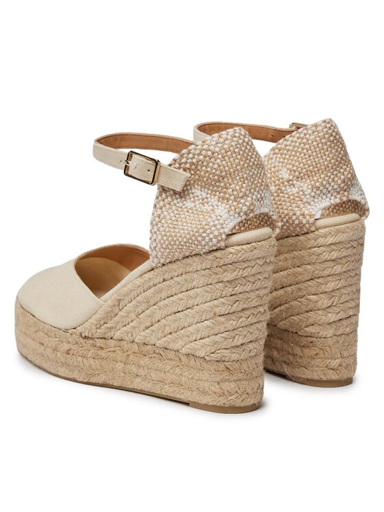 Castañer Castañer Espadryle Carol/8ED/001 20975-203 Beżowy