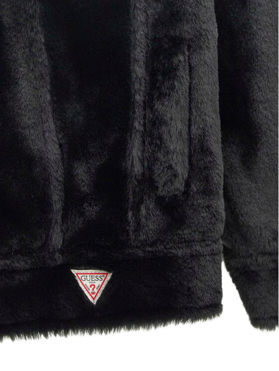 Guess Guess Шуба J6YL13 K4223 Чорний Regular Fit