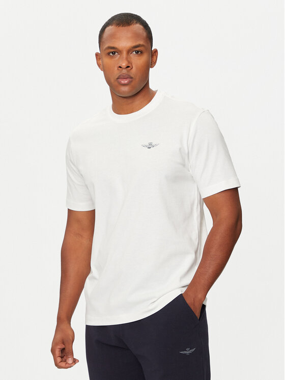 Aeronautica Militare Aeronautica Militare T-shirt 242TS2065J592 Bianco Regular Fit