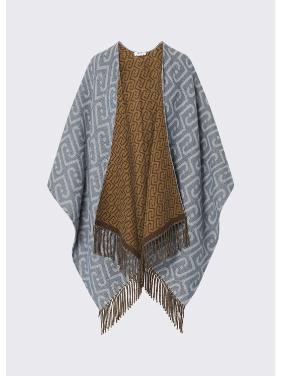 Liu Jo Liu Jo Poncho 2F6039T274200737 Azzurro chiaro Regular Fit