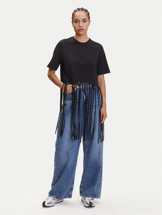 ONLY ONLY Тишърт Zinna 15325262 Черен Regular Fit