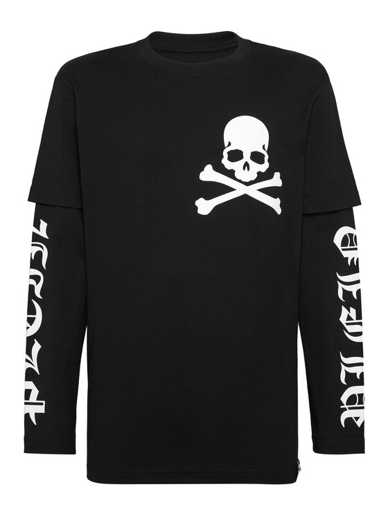 PHILIPP PLEIN PHILIPP PLEIN Tričko 14855 Čierna Regular Fit