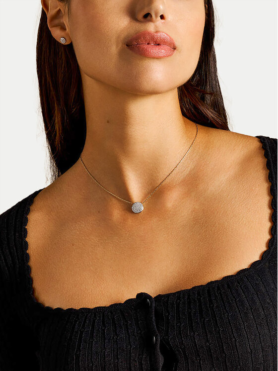Fossil Fossil Комплект колие и обеци Nk Er Glitz Set JF04815SET Златист