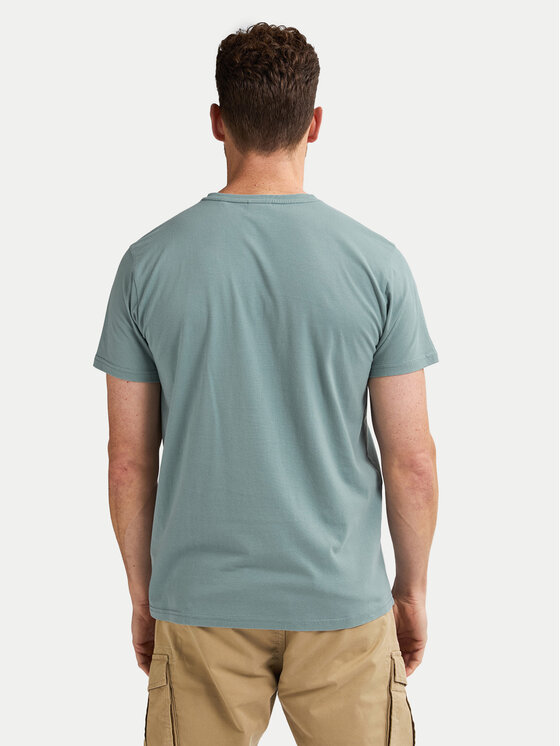 Petrol Industries Petrol Industries T-Shirt M-1050-TSR127 Niebieski Regular Fit
