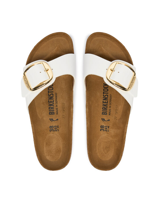 Birkenstock Birkenstock Iešļūcenes Madrid Big Buckle 1019814 Balts