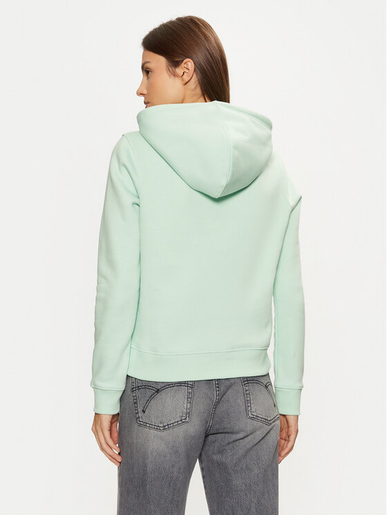 Guess Jeans Guess Jeans Felpa W4YQ04 KC811 Verde Regular Fit