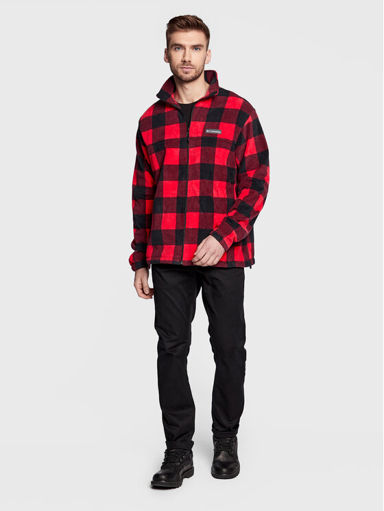 Columbia Columbia Felpa di pile Steens Mountain 1478231 Rosso Regular Fit