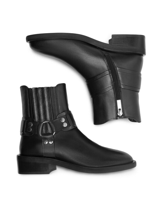 Badura Badura Botine ROMA-01W4-001 Negru