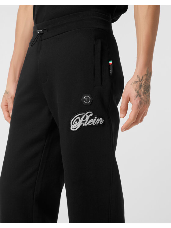 PHILIPP PLEIN PHILIPP PLEIN Spodnie dresowe 26957 Czarny Jogger Fit