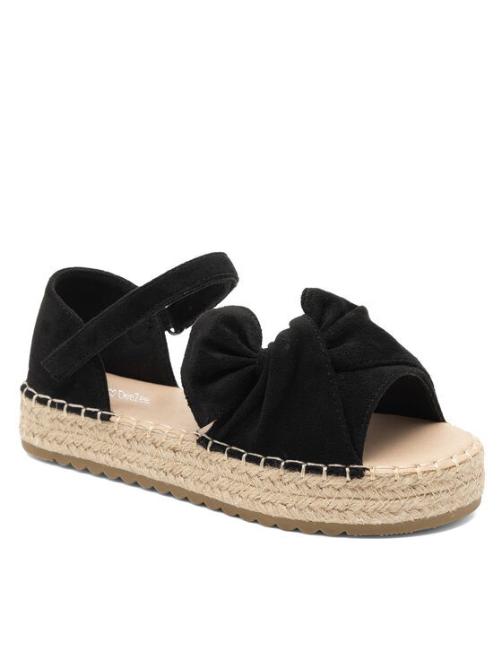 DeeZee DeeZee Espadryle CSS20378-01 Czarny