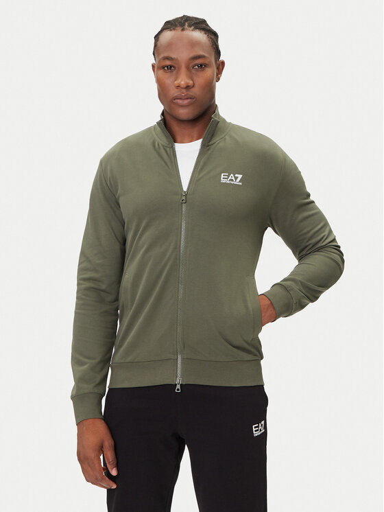 EA7 Emporio Armani EA7 Emporio Armani Trenerka 8NPV60 PJVRZ M7059 Zelena Regular Fit