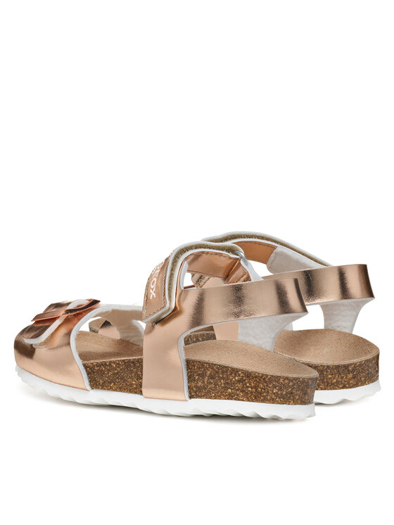 Geox Geox Sandale J Adriel J028MC 000BN C8124 M Aur roz