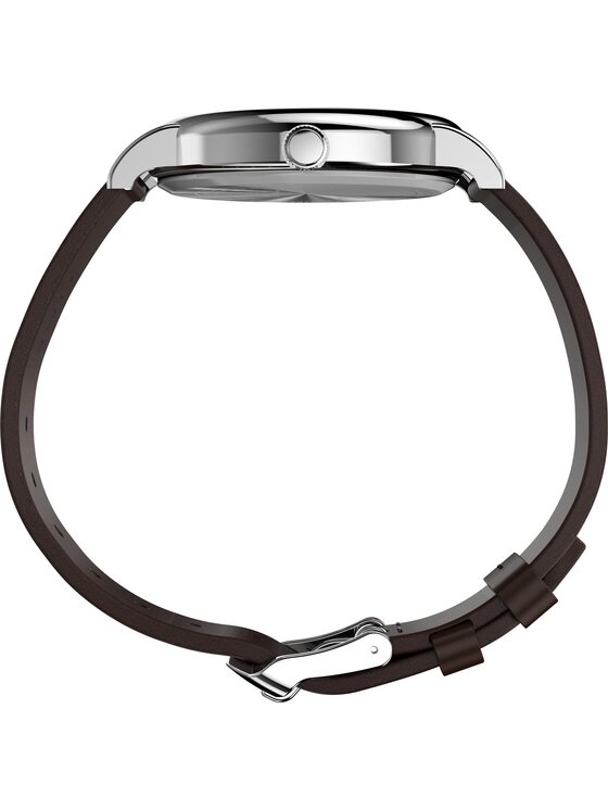 Timex Timex Zegarek TW2Y76400 Brązowy