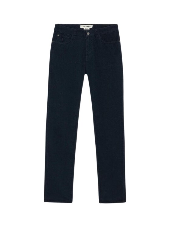 Trussardi Trussardi Pantalone da abito P700H104767N034 Celeste Slim Fit