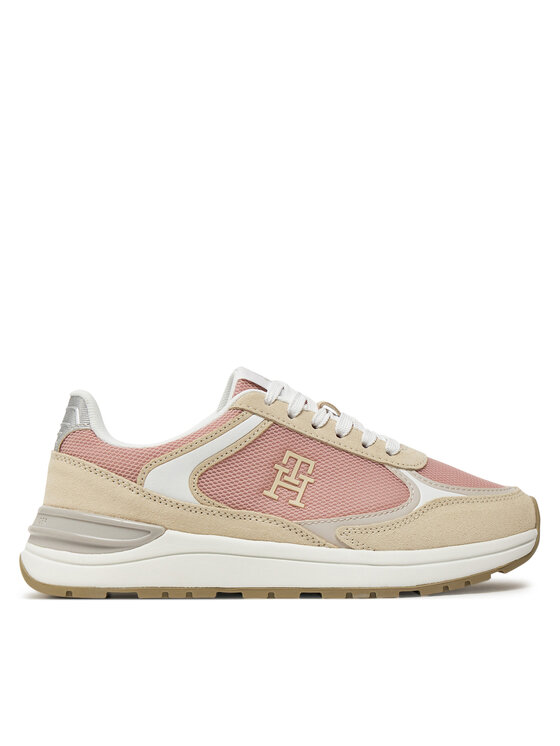 Tommy Hilfiger Tommy Hilfiger Sneakers Casual Fashion Runner Mix FW0FW08324 Colorat