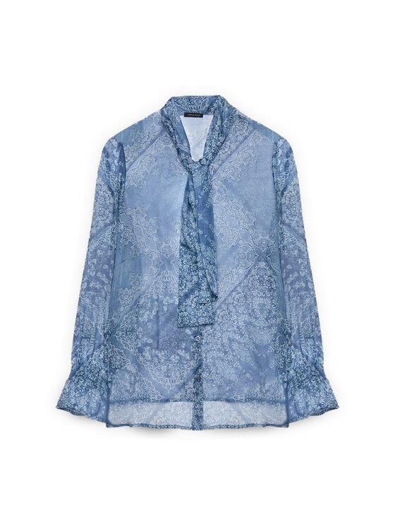 Fiorella Rubino Fiorella Rubino Camicia 5031T001435N0R4 Turchese Regular Fit