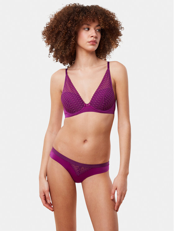 Triumph Triumph Brazílske nohavičky Aura Spotlight T Brazilian 10216453 Fialová