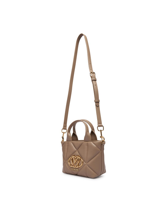 LOVE MOSCHINO LOVE MOSCHINO Torbica JC4255PP0PLC0105 Tamno bež