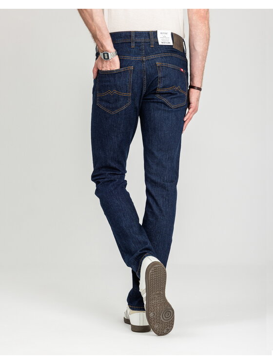 Mustang Mustang Jeansy OREGON TAPERED Niebieski Slim Fit