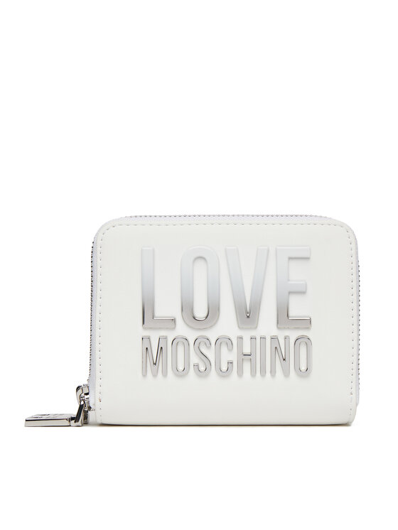 Portofel Mare de Damă LOVE MOSCHINO JC5726PP0MKD0100 Alb