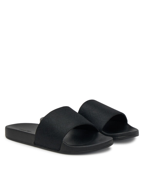 Calvin Klein Calvin Klein Şlapi Pool Slide - Jacq HW0HW02420 Negru