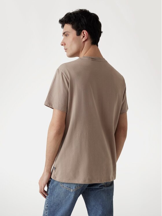 Guess Guess T-Shirt 172903 Szary Classic Fit