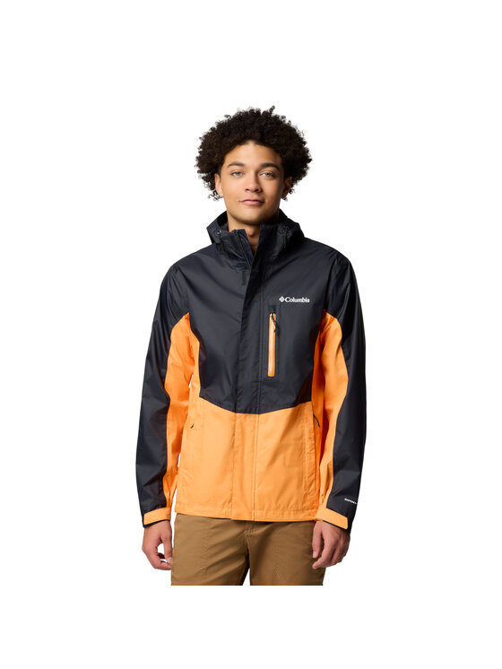 Columbia Columbia Kurtka przejściowa Pouring Adventure III Jacket Pomarańczowy Regular Fit