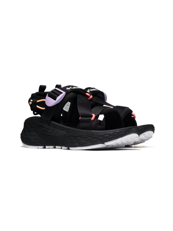 Columbia Columbia Sandały Konos Elevate Strap Sandal Czarny