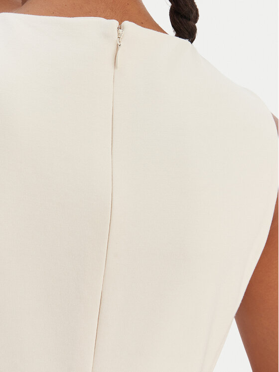 LAUREN RALPH LAUREN LAUREN RALPH LAUREN Rochie cocktail 200980935002 Écru Slim Fit