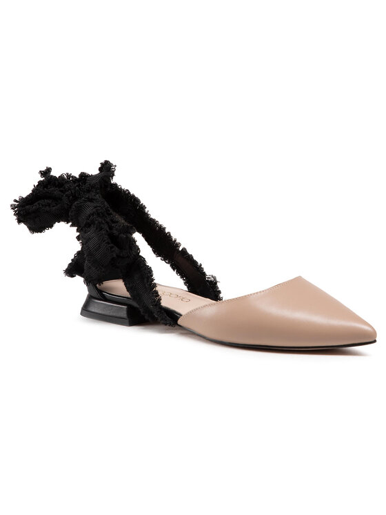 Scarpe basse EL-10-03-000422 Beige