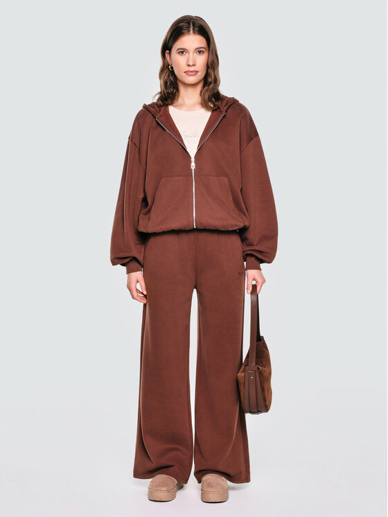 BIG STAR BIG STAR Bluza MARTA Brązowy Oversize