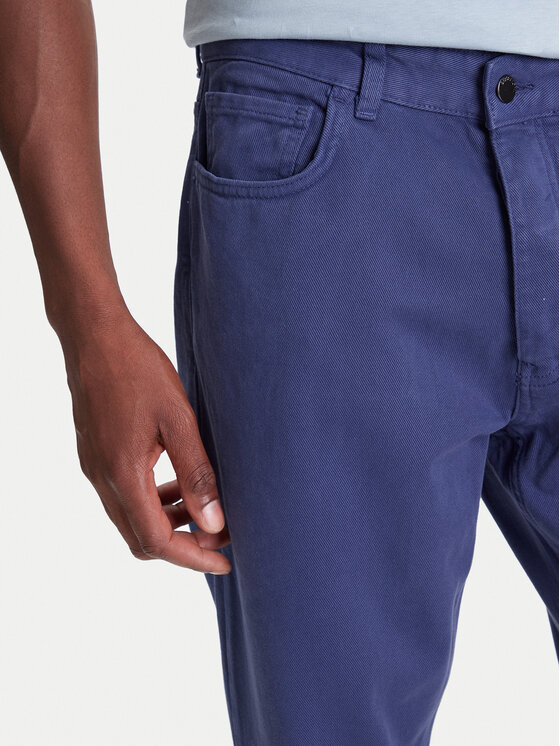 United Colors Of Benetton United Colors Of Benetton Blugi 4RZVUE01W Albastru Straight Fit