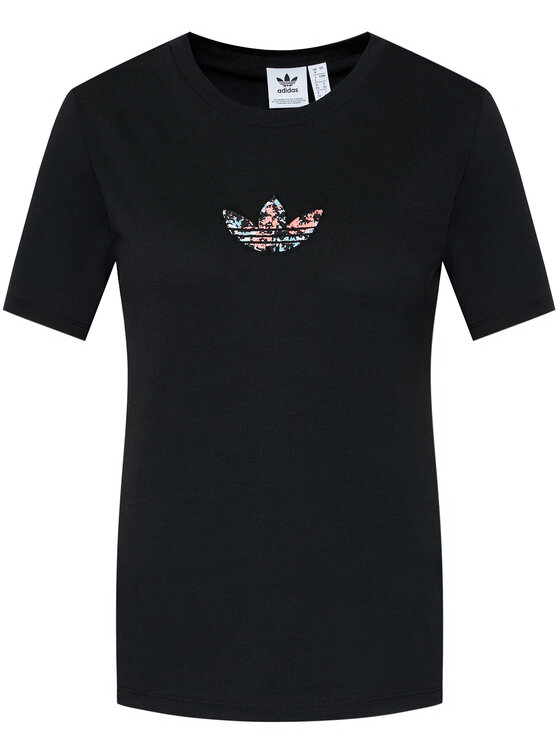 adidas adidas T-shirt GN3043 Crna Standard Fit
