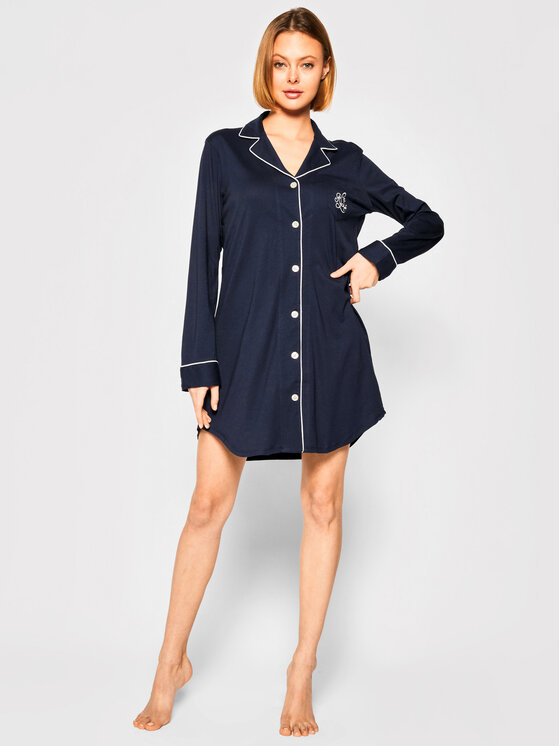 LAUREN RALPH LAUREN Lauren Ralph Lauren Spavaćica I811950 Tamnoplava Regular Fit