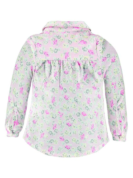 Kanz Kanz Koszula 1642013-0003 Różowy Basic Fit
