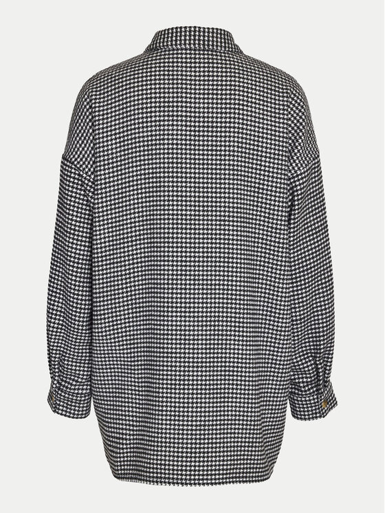 Noisy May Noisy May Cămașă Flanny 27012531 Gri Loose Fit