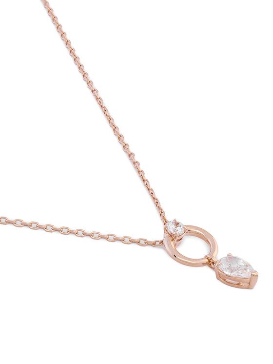 Swarovski Swarovski Набір: ланцюжок і сережки Mesmera 5733808 Рожеве золото