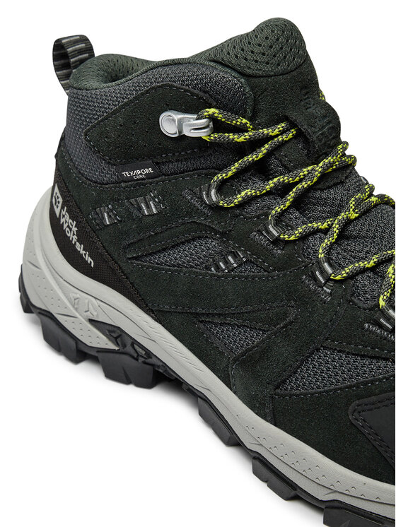 Jack Wolfskin Jack Wolfskin Turistiniai batai Vojo Tour Texapore Mid M A62072 Juoda