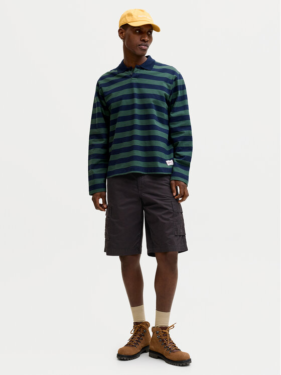 Jack & Jones Jack & Jones Szorty materiałowe Stcole 12292263 Czarny Regular Fit