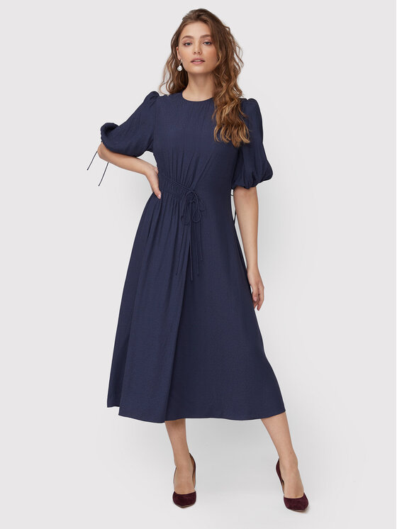Robe ted baker bleu marine best sale