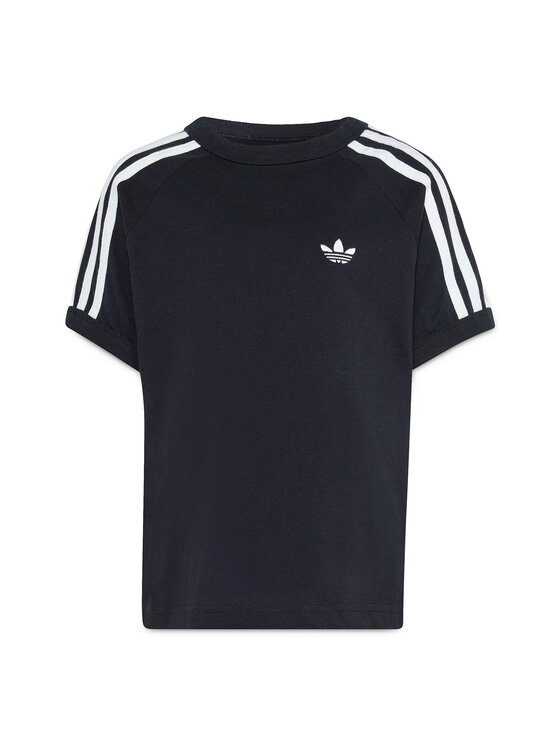 adidas adidas T-Shirt 3-Stripes KD3309 Černá Loose Fit