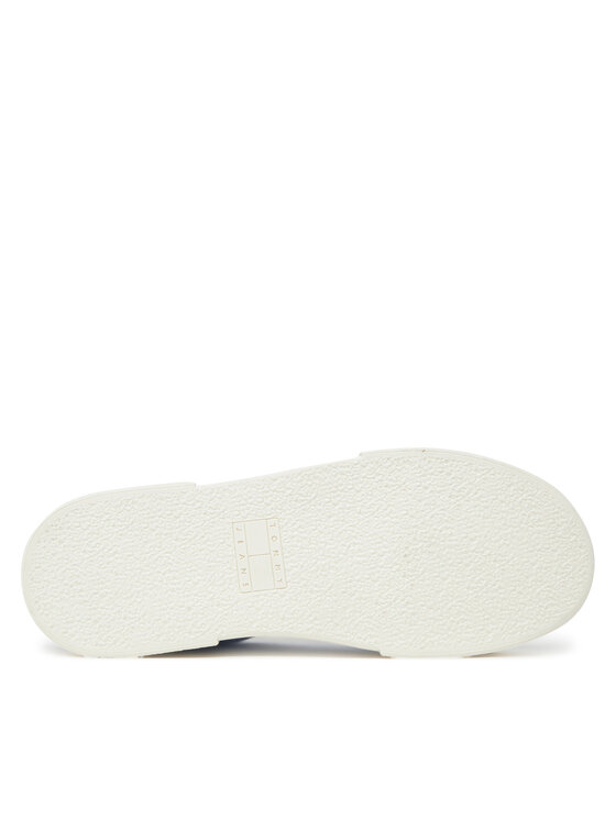 Tommy Jeans Tommy Jeans Sneakersy Tjw Flatform Canvas Sneaker EN0EN02792 Niebieski