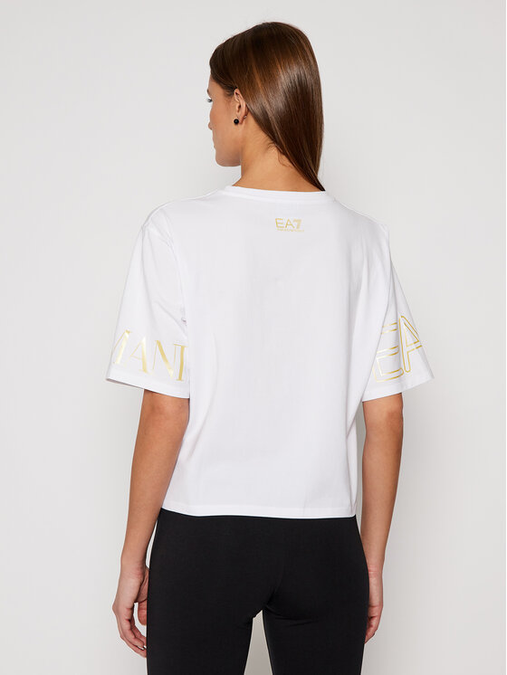 T-shirt 3KTT18 TJ29Z 0101 Bianco Regular Fit