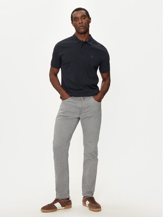 BOSS Boss Polo majica Passenger 50507803 Mornarsko modra Slim Fit