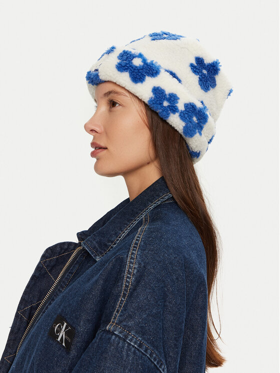 Kangol Kangol Müts Floral Fleece Beanie K5421 Valge