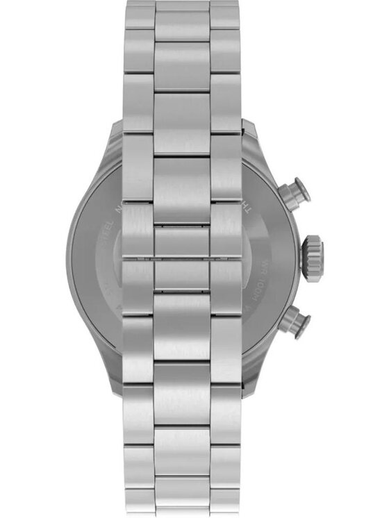 Timex Timex Zegarek TW2Y19100 Srebrny